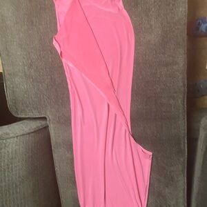 Split skirt size, large pink